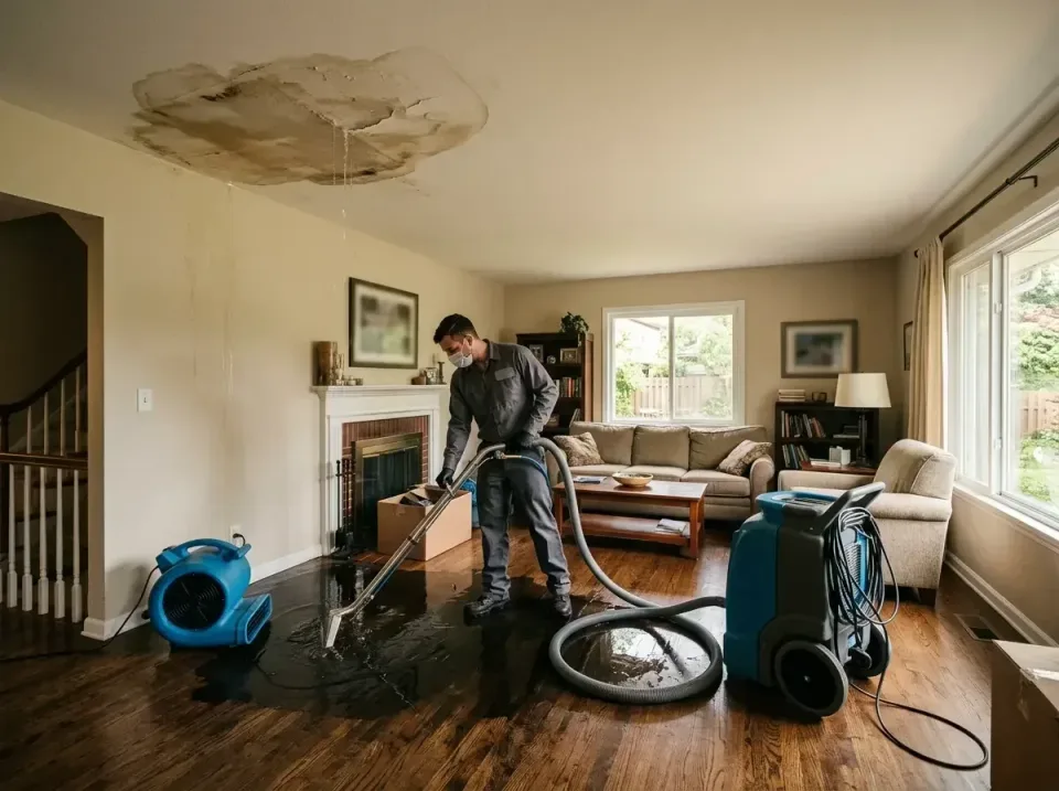 attic-pipe-burst-ceiling-drip-008 — frequently asked questions, Water Damage Restoration & Carpet Care in Randleman, NC